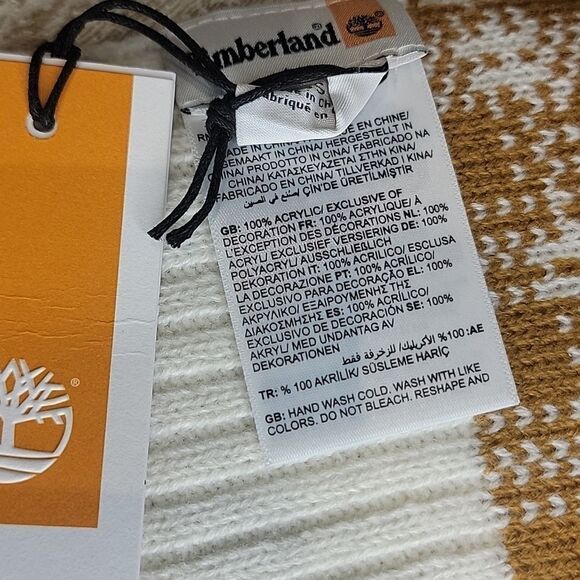 Timberland Plaid Scarf - Picture 11 of 12